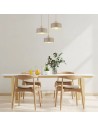 Rabalux Tisandra, висяща лампа, E27 3x25W, 48x45, сиво-бежаво - 72143 - 7
