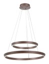 Rabalux Nevira, висяща лампа, 45W, 3000-6500K, D60, цвят кафе - 72403