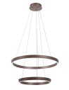 Rabalux Nevira, висяща лампа, 45W, 3000-6500K, D60, цвят кафе - 72403 - 2