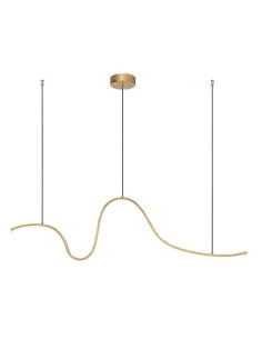 Rabalux Cobria, висяща лампа, 20W, 3000K, L110cm, златисто - 72404 - Цена | LEDs4economy