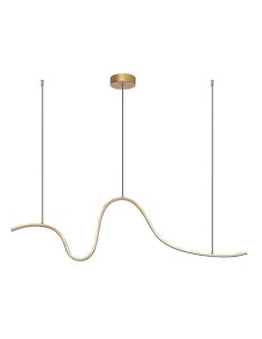 Rabalux Cobria, висяща лампа, 20W, 3000K, L110cm, златисто - 72404 - Цена | LEDs4economy 2