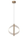 Rabalux Olyssia, висяща лампа, 24W, 3000K, L29cm, златисто - 72464