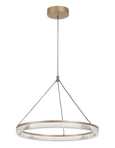 Rabalux Rivona, висяща лампа, 24W, 3000-6500K, D50cm, златисто - 72471 - Цена | LEDs4economy