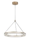 Rabalux Rivona, висяща лампа, 24W, 3000-6500K, D50cm, златисто - 72471
