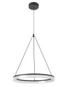 Rabalux Seraphiel, pen.24W, 3000-6500K, D50cm, черно - 72478 - 2