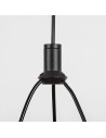 Rabalux Seraphiel, pen.24W, 3000-6500K, D50cm, черно - 72478 - 8
