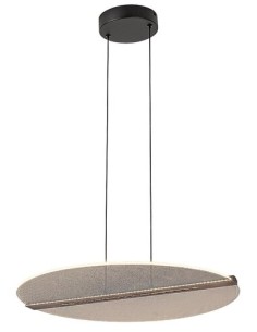 Rabalux Norael, висяща лампа, 24W, 3000K, D51cm, черно/прозрачно - 72483 - Цена | LEDs4economy