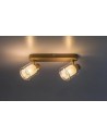 Rabalux Mirral, плафон E14 2x15W, L38cm, сиво-бежаво - 73064 - 5