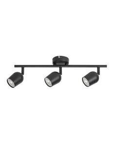 Rabalux Lianet, плафон GU10 3x15W, L45cm, мат черно - 73103 - Цена | LEDs4economy 2