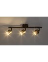 Rabalux Lianet, плафон GU10 3x15W, L45cm, мат черно - 73103 - 4