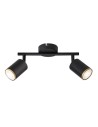 Rabalux Nolie, плафон GU10 2x15W, L25cm, мат черно - 73108 - 3