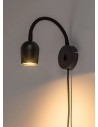 Rabalux Lianet, аплик, GU10 1x15W, L24cm, мат черно - 73113 - 3