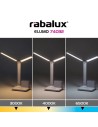 Rabalux Elumo, настолна лампа, 5W, 3000, 4000, 6500K, H29cm - 74032 - 10