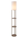 Rabalux Bronn, лампион, E27 1x40W, H150, сиво-бежаво, кръгъл - 74107