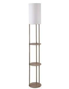 Rabalux Bronn, лампион, E27 1x40W, H150, сиво-бежаво, кръгъл - 74107 - Цена | LEDs4economy 2