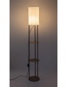 Rabalux Bronn, лампион, E27 1x40W, H150, сиво-бежаво, кръгъл - 74107 - 4