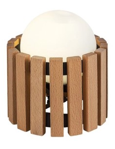 Rabalux Noxelle, tabl.G9 1x5W, H14, 5cm, черно+дъб - 74420 - Цена | LEDs4economy