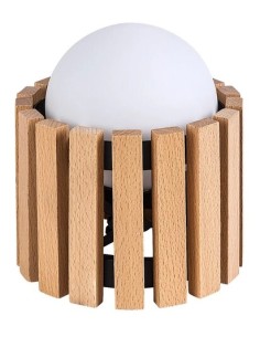 Rabalux Noxelle, tabl.G9 1x5W, H14, 5cm, черно+дъб - 74420 - Цена | LEDs4economy 2