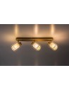 Rabalux Mirral, плафон E14 3x15W, L56cm, сиво-бежаво - 73065 - 5