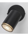 Rabalux Nolie, аплик, GU10 1x15W, L14cm, мат черно - 73107 - 4