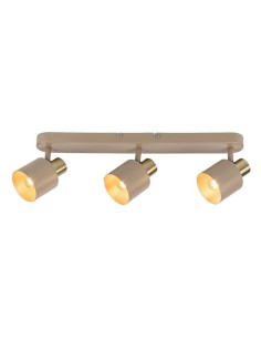 Rabalux Tisandra, плафон E14 3x10W, L51cm, сиво-бежаво - 73143 - Цена | LEDs4economy