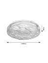 Rabalux Luvia, плафон 24W, 4000K, D38cm, IP44 - 75061 - 7