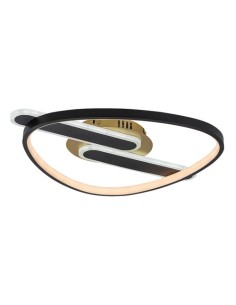 Rabalux Brantiel, плафон 60W, 53x45cm, черно/златисто - 71467 - Цена | LEDs4economy