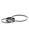 Rabalux Lureo, плафон 24W, 3000-6500K, L46-60cm, черно - 71485 - 2