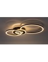 Rabalux Lureo, плафон 24W, 3000-6500K, L46-60cm, черно - 71485 - 3
