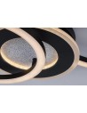 Rabalux Lureo, плафон 24W, 3000-6500K, L46-60cm, черно - 71485 - 7