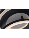 Rabalux Lureo, плафон 24W, 3000-6500K, L46-60cm, черно - 71485 - 9