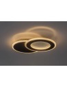 Rabalux Lureo, плафон 24W, 3000-6500K, L35cm, черно - 71486 - 3