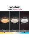 Rabalux Danny2, плафон 34W, 3000-6500K, D38cm - 71442 - 9