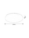 Rabalux Danny2, плафон 34W, 3000-6500K, D38cm - 71442 - 10