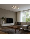 Rabalux Glavian, плафон 24W, 4000K, 37x22, 5, сиво-бежаво - 71475 - 9