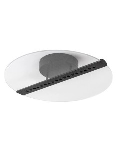 Rabalux Norael, плафон 20W, 3000K, D41cm, черно/прозрачно - 71483 - Цена | LEDs4economy 2