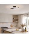 Rabalux Norael, плафон 20W, 3000K, D41cm, черно/прозрачно - 71483 - 9