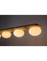 Rabalux Glowbells, висяща лампа, G9 5x25W, L100cm, сиво-бежаво - 72462 - 5