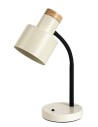 Rabalux Pastro, настолна лампа, E27 1x20W, H36cm, костно бяло - 74097 - 3