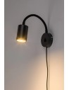 Rabalux Nolie, аплик, GU10 1x15W, HL24cm, мат черно - 73111 - 4