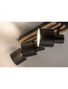Rabalux Noxelle, плафон E14 3x10W, L41cm, черно+дъб - 73422 - 5