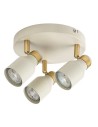 Rabalux Nezori, плафон GU10 2x15W, 25x25cm, костно бяло - 73097 - 2