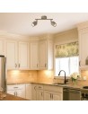 Rabalux Lianet, плафон GU10 2x15W, L25cm, сиво-бежаво - 73099 - 7