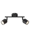 Rabalux Lianet, плафон GU10 2x15W, L25cm, мат черно - 73102 - 3