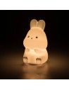 Rabalux Lightimals, декоративна лампа, 0, 05W, RGB, H9, 5cm, заек - 76043 - 4