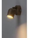 Rabalux Lianet, аплик, GU10 1x15W, L13cm, сиво-бежаво - 73098 - 4