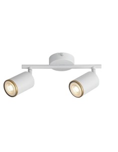 Rabalux Nolie, плафон GU10 2x15W, L25cm, мат бяло - 73105 - Цена | LEDs4economy