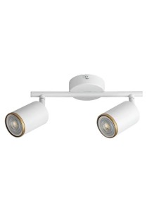 Rabalux Nolie, плафон GU10 2x15W, L25cm, мат бяло - 73105 - Цена | LEDs4economy 2