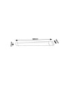 Rabalux Batten light2, осветление за шкаф, 24W, 2400lm, 4000K, Д90x7см, В2.5см, IP20, Клас F - 78024 - 6