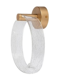 Rabalux Olyssia, аплик, 5W, 3000K, H23, 5cm, златисто - 71463 - Цена | LEDs4economy 2